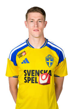 Alexander Bernhardsson of the Swedish national football