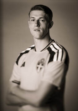 Alexander Bernhardsson of the Swedish national football