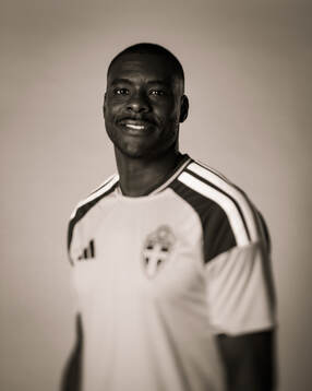 Ken Sema of the Swedish national football team poses for a