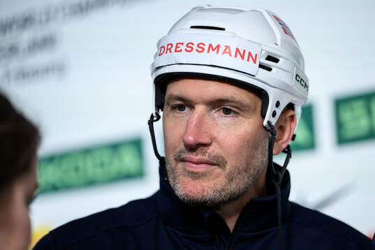 Assistant coach Ole-Kristian Tollefsen of Norway