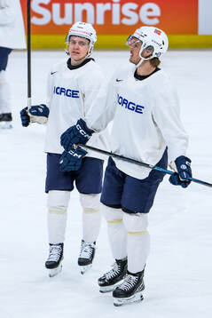 Andreas Martinsen and Håvard Østrem Salsten of Norway at