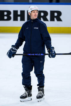 Assistant coach Ole-Kristian Tollefsen of Norway at a