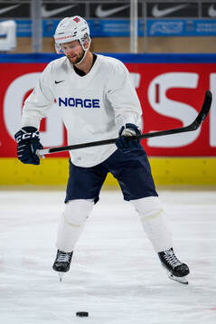 Emilio Pettersen of Norway at a practice session