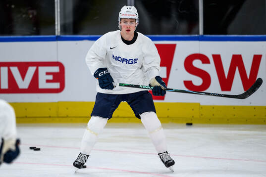 Petter Vesterheim of Norway at a practice session