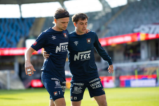 Örgrytes Charlie Vindehall och Owen Parker-Price