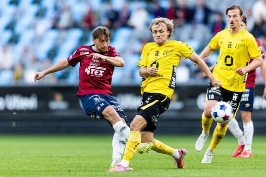 Örgrytes William Svensson och Elfsborgs Julius Beck