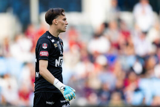Örgrytes målvakt Hampus Gustafsson