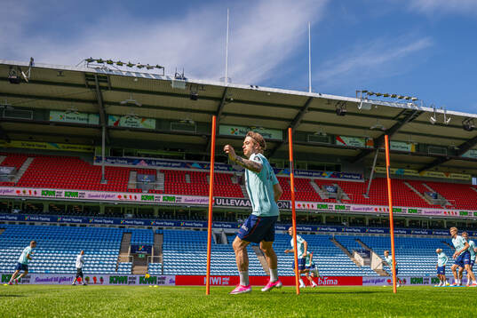 Patrick Berg of the Norwegian national football team