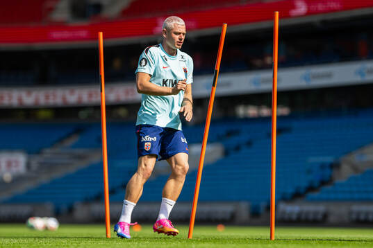 Julian Ryerson of the Norwegian national football team