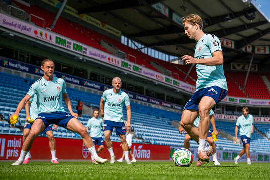 Kristian Thorstvedt of the Norwegian national football team