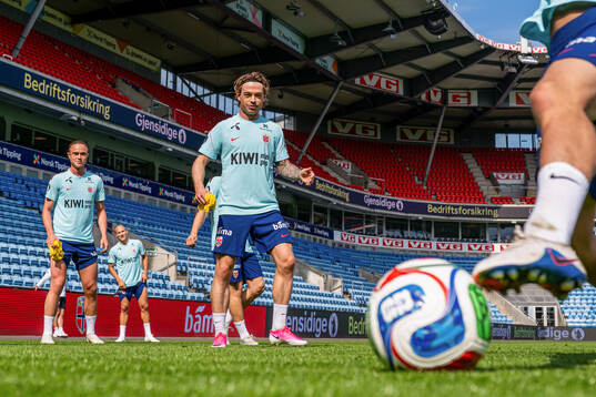Patrick Berg of the Norwegian national football team