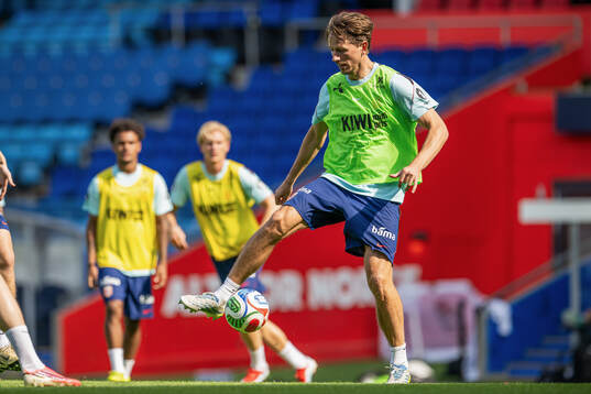 Sander Berge of the Norwegian national football team