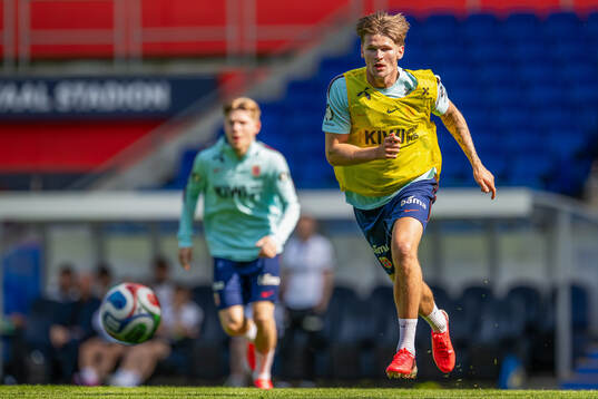 David Møller Wolfe of the Norwegian national football team