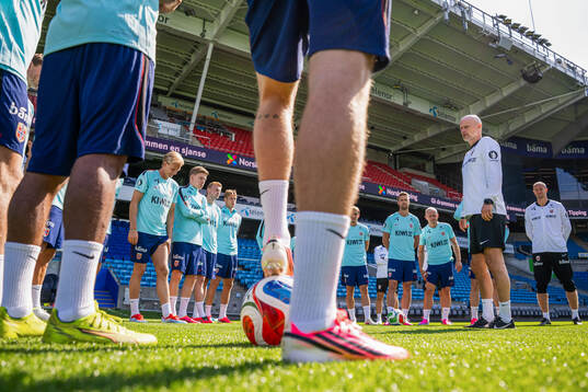 Ståle Solbakken, head coach of the Norwegian national