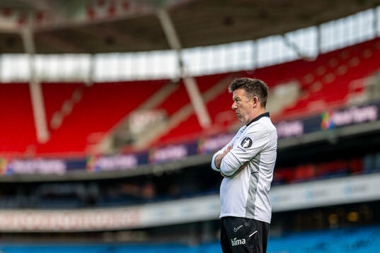 Bård Wiggen, coach of the Norwegian national football team