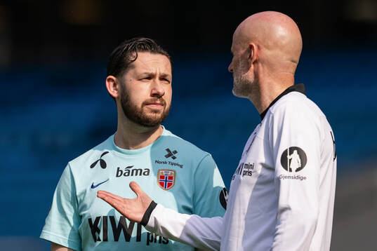 Andrew Findlay, head of performance analysis, and Ståle