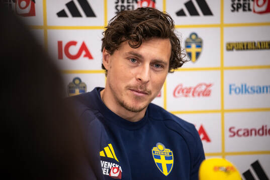 Victor Nilsson Lindelöf of the Swedish national football