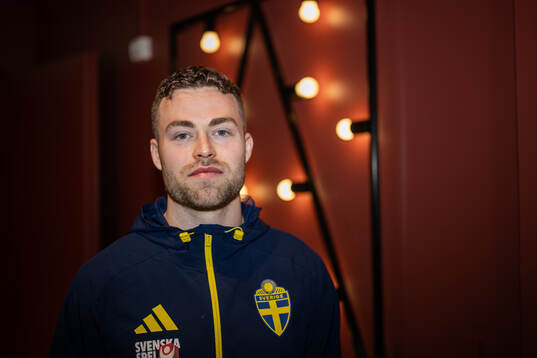 Gabriel Gudmundsson of the Swedish national football team