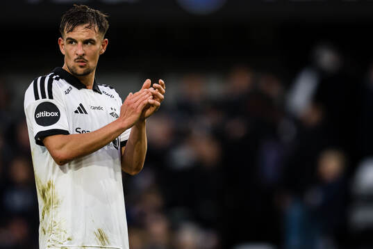 Tomas Nemcik of Rosenborg looks dejected