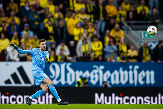 Goalkeeper Nikita Haikin of Bodø/Glimt