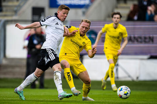Aslak Fonn Witry of Rosenborg and Anders Klynge of
