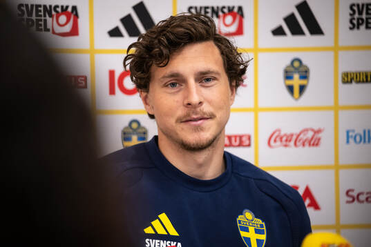 Victor Nilsson Lindelöf of the Swedish national football
