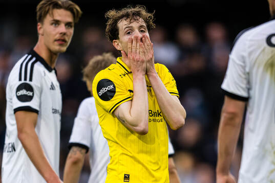 Håkon Evjen of Bodø/Glimt reacts