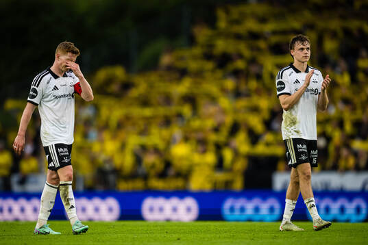 Aslak Fonn Witry and Jonas Søgaard Mortensen of Rosenborg