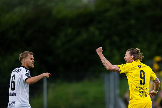 Kasper Høgh of Bodø/Glimt celebrates