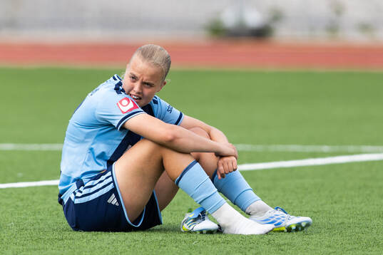 Djurgårdens Elin Westlund deppar