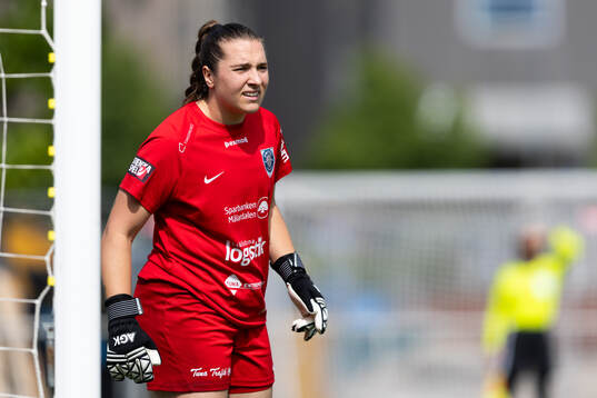 Eskilstuna United DFFs målvakt Monica Elisabeth Wilhelm
