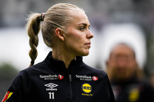Andrea Karoline Nymo Holmstrøm of LSK Kvinner