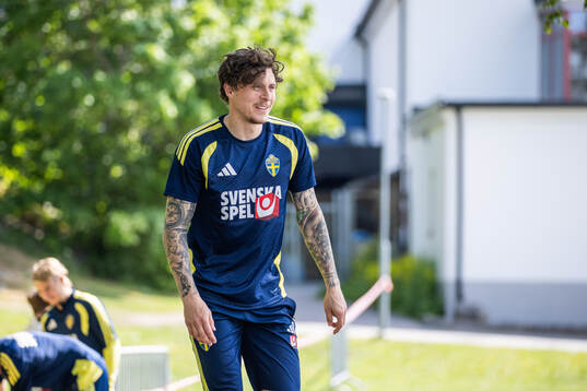 Victor Nilsson Lindelöf of the Swedish national football