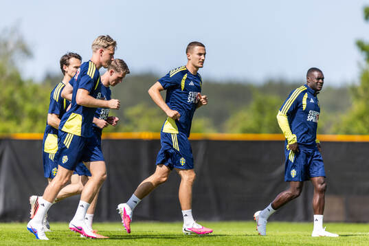 Herman Johansson, Gustaf Lagerbielke and Ken Sema of the