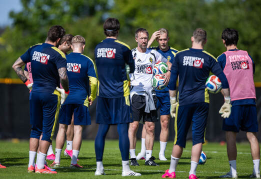 Head coach Graham Potter of the Swedish national football