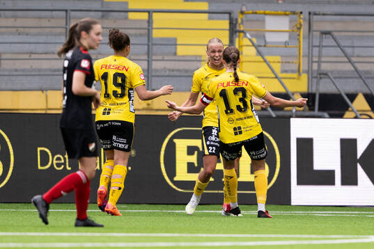 Elfsborgs Mollie Josefsson jublar