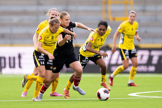 Elfsborgs Elsa Burvall och Enskedes Alma Holmquist