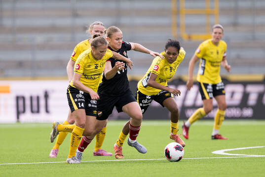 Elfsborgs Elsa Burvall och Enskedes Alma Holmquist