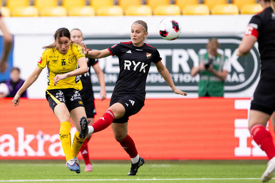 Elfsborgs Izabella Bergström och Enskedes Felicia