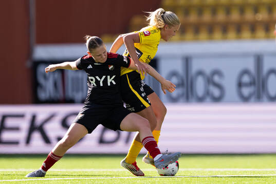 Enskedes Alma Holmquist och Elfsborgs Tess Olausson