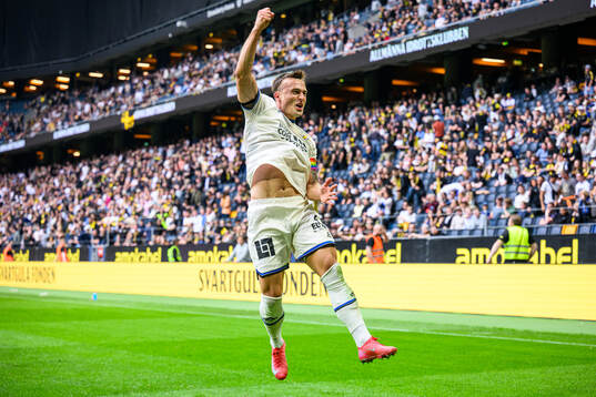 Sirius Henrik Rönnlöf Castegren jublar
