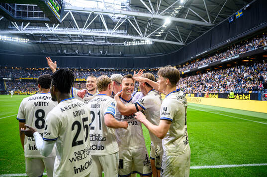 Sirius Henrik Rönnlöf Castegren jublar