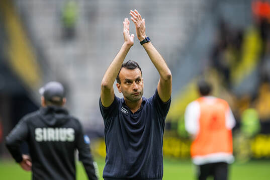 Sirius tränare Andreas Engelmark