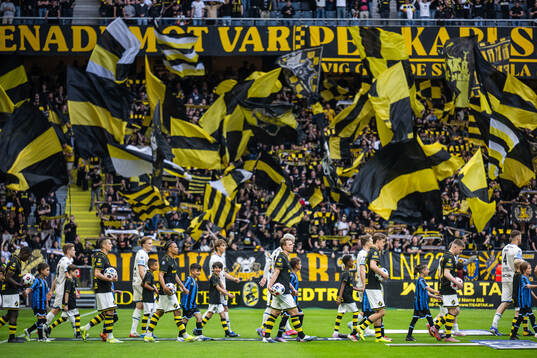 under fotbollsmatchen i Allsvenskan mellan AIK och Sirius