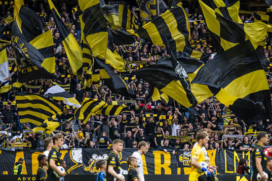 under fotbollsmatchen i Allsvenskan mellan AIK och Sirius