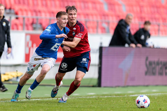 Norrbys Jamie Bichis och Östers Matias Tamminen