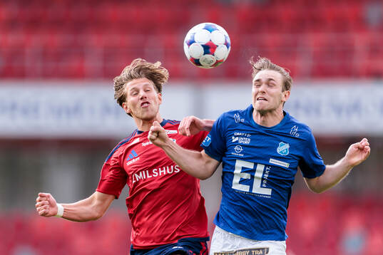 Östers Noah Söderberg och Norrbys Charlie Axede
