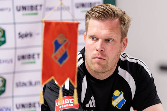 Östers tränare Daniel Friberg