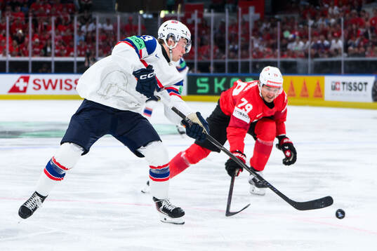Petter Vesterheim of Norway and Calvin Thurkauf of