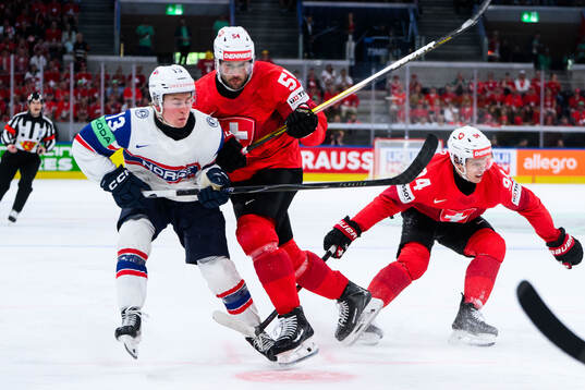 Petter Vesterheim of Norway and Christian Marti of